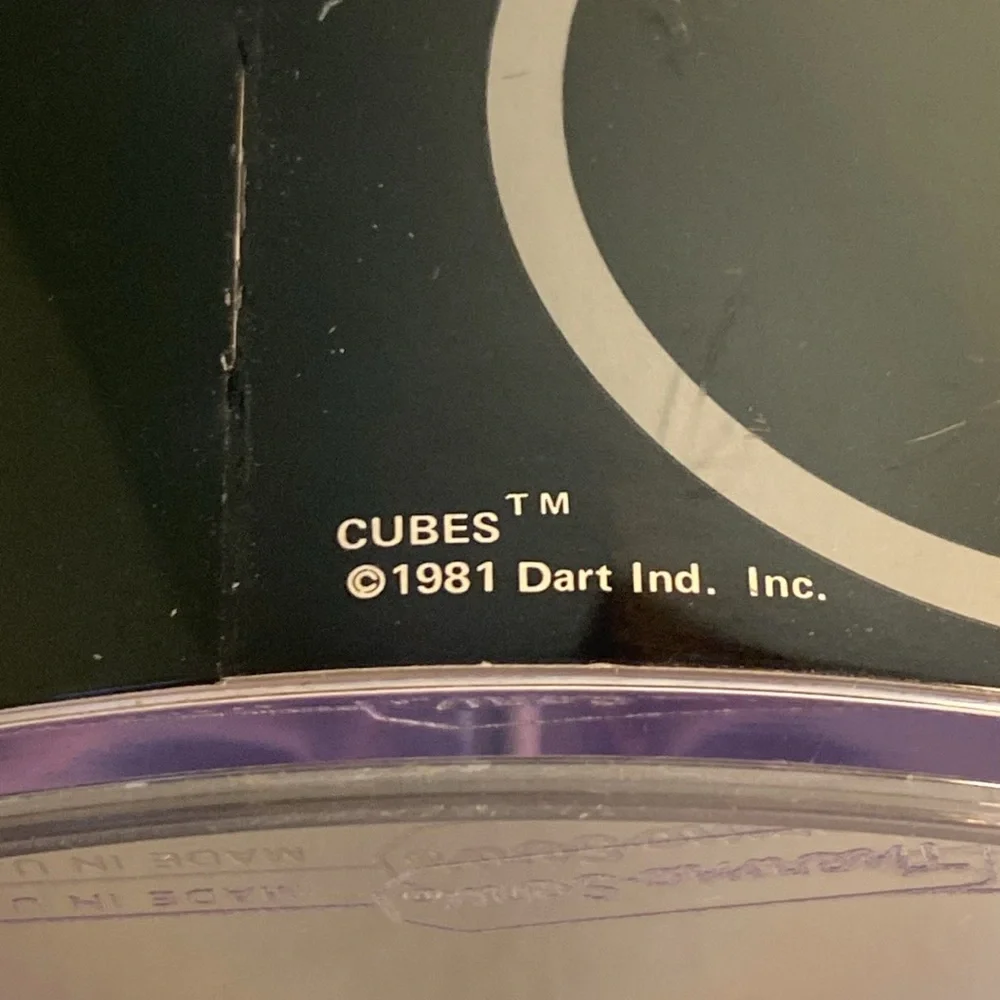 Vintage “Cubes” Dart Industries Thermo Serv Ice Bucket